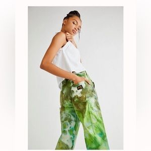 Free People Tie Dye Utility Pant